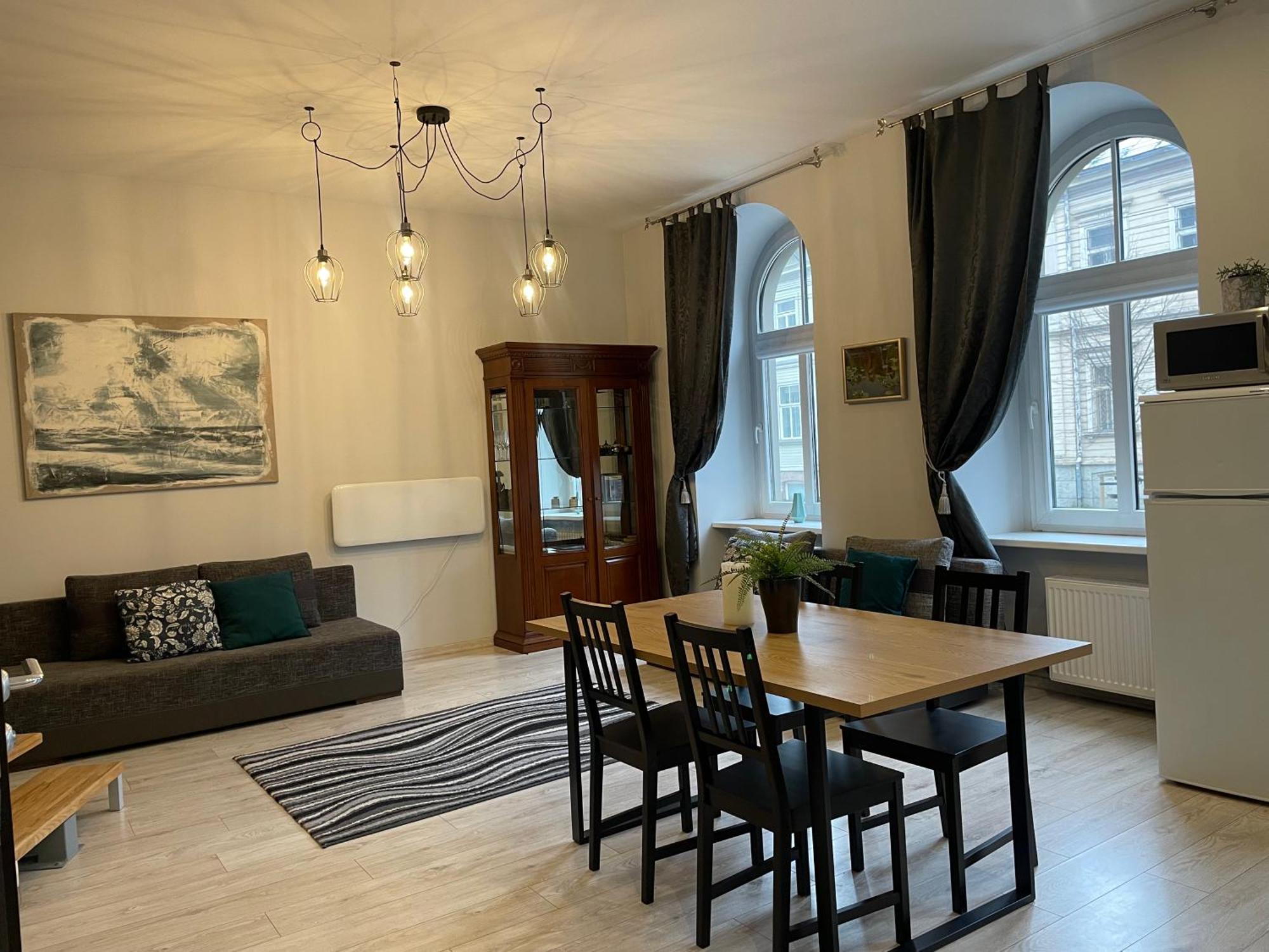 In Art Nouveau District Apartment Riga